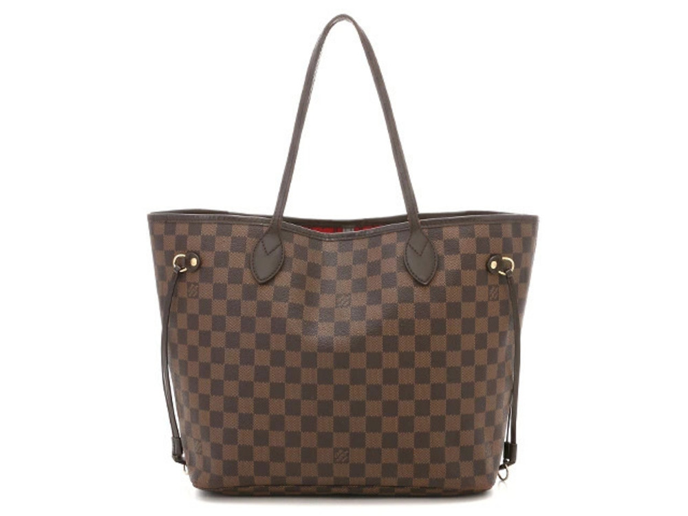 LOUIS VUITTON Neverfull Tote Bag Damier
